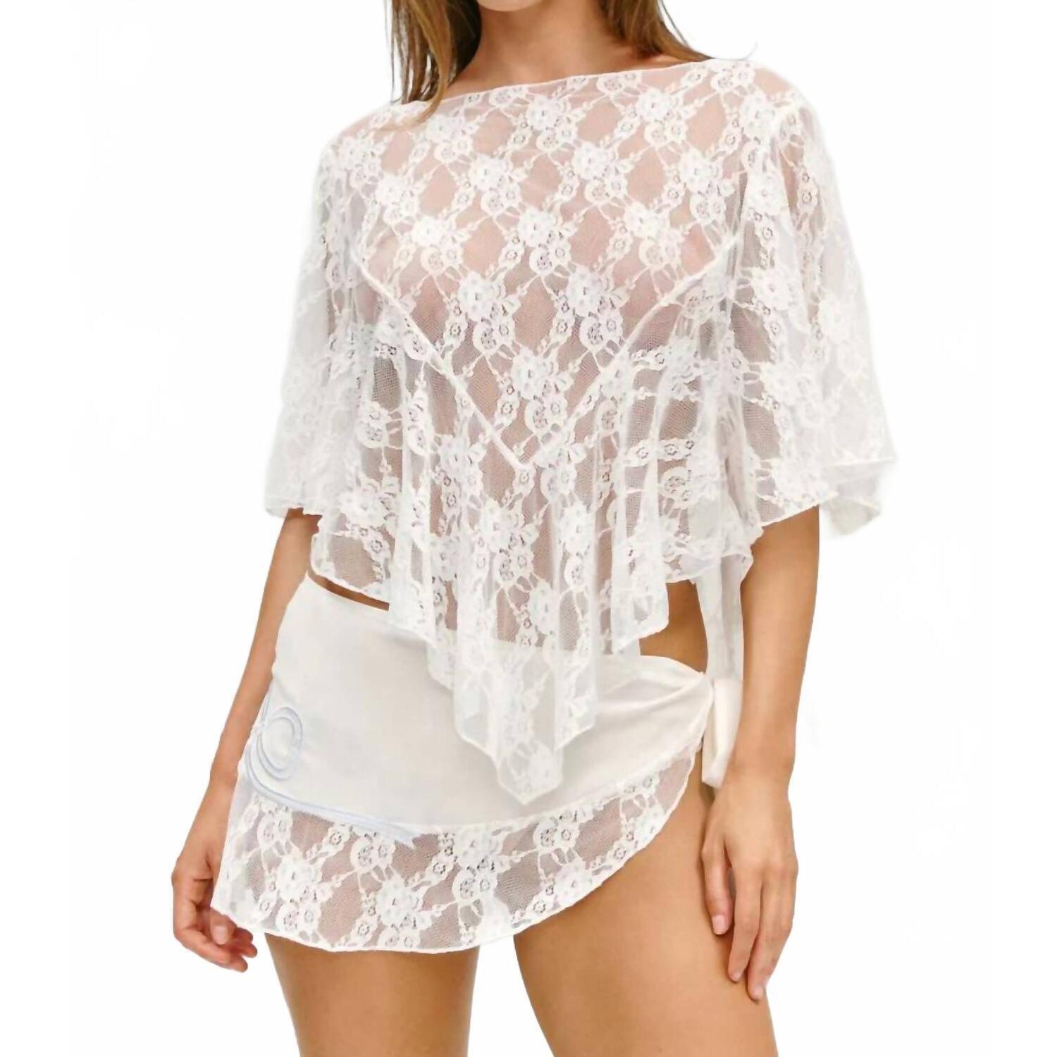 New Frankies Bikinis Cloud Nine Satin Sarong In Sunday Ceremony